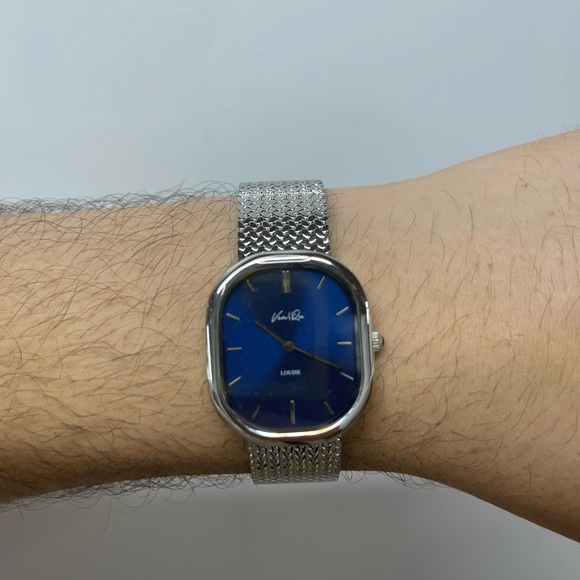 Louise-Silver/Blue (unisex) Watch - Picture 5 of 7